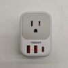 US to UK Plug Adapter, TESSAN UK Adapters for Travel 20W, Foldable Plug with 4 Outlets 3 USB (PD 20W 1 USB C), Type G Power Adaptor for USA to Ireland Scotland England London Hongkong Dubai Irish