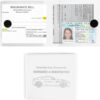 UYYE Auto Car Essential,Car Registration and Insurance Card Documents Holder 2-Pack,Car Interior Accessories for Car,Truck,SUV and Other Vehicle, Case Wallet for Car Documents Organizer(White)
