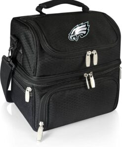 PICNIC TIME NFL unisex-adult NFL Pranzo Lunch Bag, Insulated Lunch Box with Picnic Set, Lunch Cooler Bag