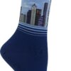 Hot Sox Women’s Fun USA Travel & Cities Crew Socks-1 Pair Pack-Cool & Artistic Gifts