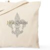 CafePress New Orleans Tote Bag Reusable Natural Beige Canvas Shopping Bag