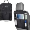 Car Seat Organizer Backseat, Kid Back Seat Protector, Road Trip Storage Essentials, Seat Travel Bag, Long Trip Backseat Tissue Holder, Behind the Seat Hanging Pocket for Car and Truck