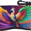 Colorful Phoenix Men’s and Women’s Eyeglass Cases, Softshell, Classic, Lightweight Neoprene Zipper Bag, Travel Accessories
