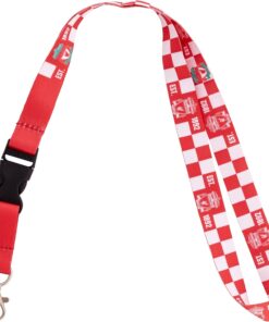 Desert Cactus Liverpool FC Lanyard English Anfield Football Soccer Car Keys ID Badge Holder Keychain Detachable Breakaway Snap Buckle (Lanyard A)