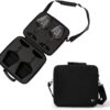 Durable Wine Glass Carrying Case Carrier Holder Travel Case With EVA Wine Glass Fit Foam Inserts Zalto, Spiegelau, Josephine Wine Glass Fit (Wine glasses not included)