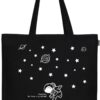 Ecoright Aesthetic Canvas Tote Bag for Women, Reusable Cotton Tote Bag for Grocery, Shopping, Beach & Daily Use
