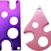 FOMIYES Essential Oil Dropper Bottle Opener: 2Pcs Essential Oil Bottle Opener Tool Key Corkscrew Tool Roller Balls Caps Remover Beer Can Opener for Remover Refillable Bottles Purple Pink