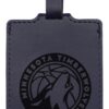 Rico Industries NBA Philadelphia 76ers Blue Laser Engraved Ultra Suede Luggage Tag – Includes ID Card