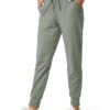 SANTINY Women’s Joggers Pants Pockets Drawstring Running Sweatpants for Women Lounge Workout Jogging