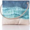 Sea Bags Recycled Sail Cloth Shoreline Tie Dye Slim Crossbody Bag Crossbody Bags for Women Travel Purse
