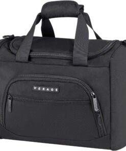 VERAGE 24L Foldable Travel Duffel Bag,Lightweight Carry on Luggage Tote Boarding Bags Waterproof Weekender Bag with luggage sleeve for Men Women Travel