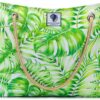 Waterproof Tote Bags and Beach Bags Travel Tote or Weekender (Perfect Palm)