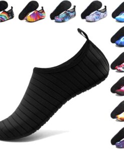 ANLUKE Water Shoes Barefoot Aqua Yoga Socks Quick-Dry Beach Swim Surf Shoes for Women Men