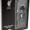 Liverpool FC Pen and Keyring Gift Set (One Size) (Black/Silver)