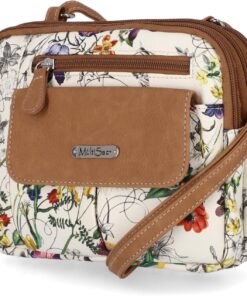 MultiSac Zippy Triple Compartment Crossbody Bag