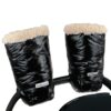 7AM Enfant Stroller Warmmuffs – Polar Hand Warmers with Anti- Freeze, Cold Weather, Water Repellent & Warm Hand Gloves for Pushchair, Pram, Stroller & Car Seat Bar