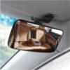Baby Car Mirror,HD & Wide Angle Clip-on Car Mirror for Baby with 360° Adjustable,Universal Car Seat Mirror for Baby Rear Facing Car Accessories Interior Fits Car Truck SUV