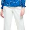 Calvin Klein Womens Sportswear Printed,Harbor/BK/SF WHT,XS