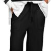 ETCYY NEW Lounge Sets for Women 2 Piece Outfits with Side Split Sweatshirt Tops and Wide Leg Sweatpants