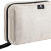 pack all Hanging Travel Toiletry Bag, Water Resistant Travel Bag, Portable Toiletry Shaver, Separation of Wet and Dry, for Women and Men (White)